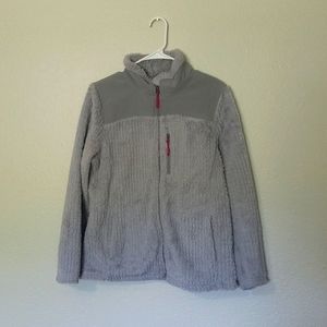 Gray Zip-Up Jacket